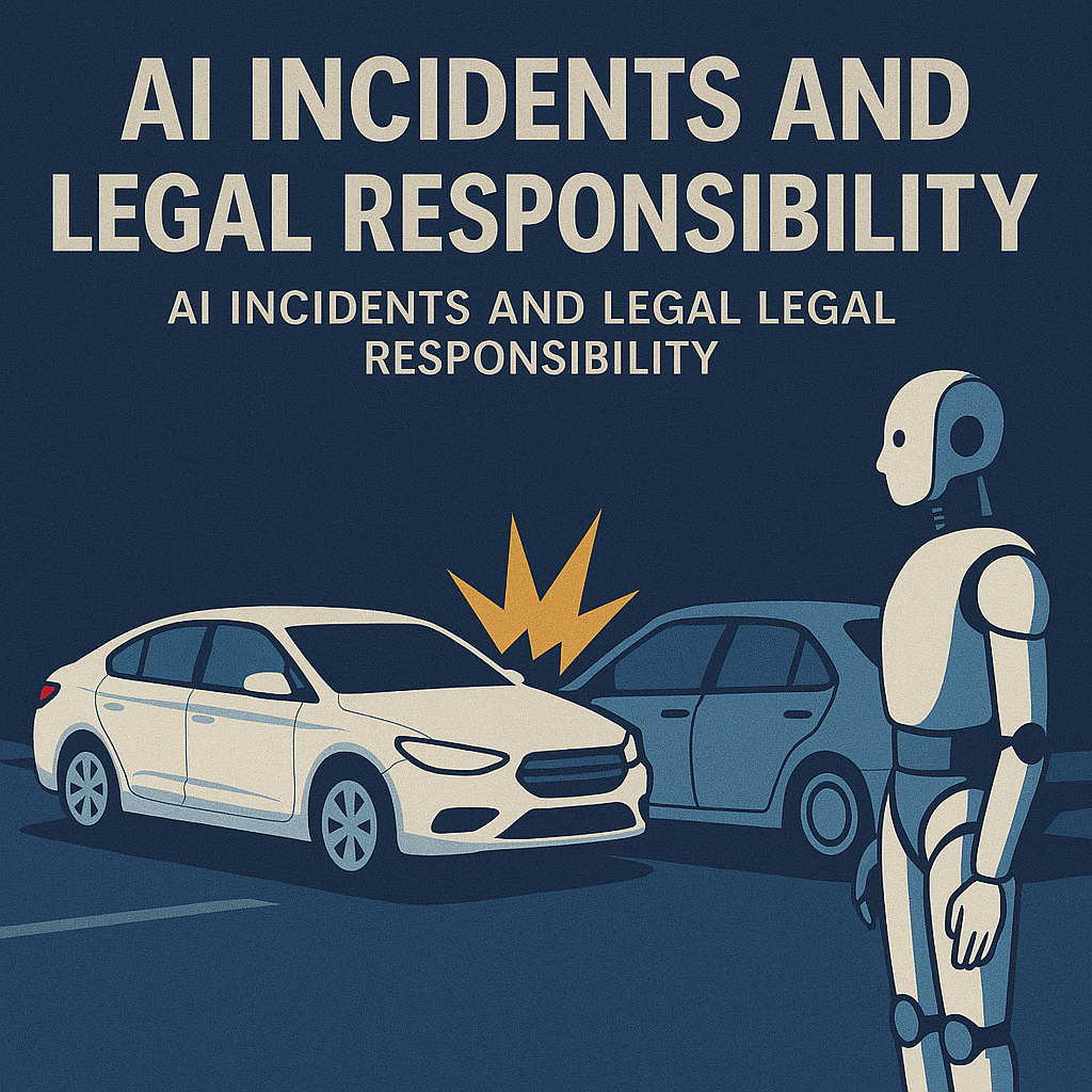 حوادث الذكاء الاصطناعي والمسؤولية القانونية